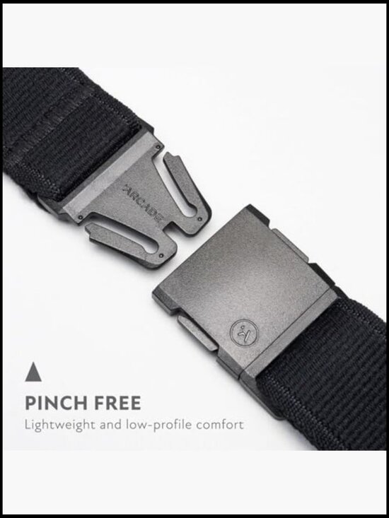 Slim Adventure Belt with Heavy Duty Stretch and Metal Free Buckle main image 4